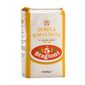 SEMOLA DI GRANO DURO RIMACINATA KG.1